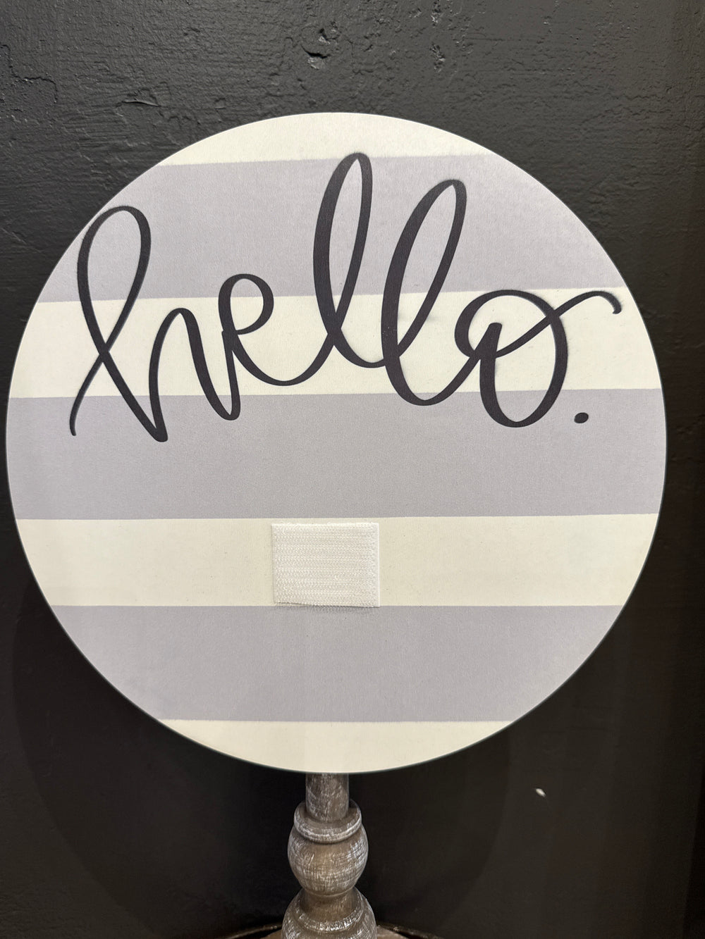 Hello Interchangeable Topper