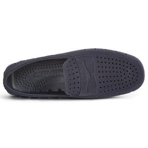 Navy Suede Floafer Loafer