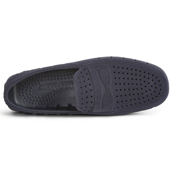 Navy Suede Floafer Loafer