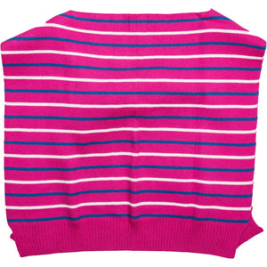 Sunrise Stripes - 17" x 41" Faux Sweater Scarf