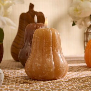 Flameless Pumpkin LED Decor Candle