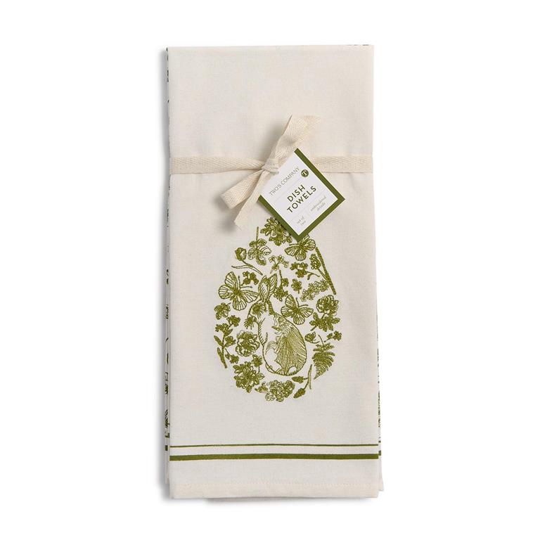 French Country Dish Towels Set of 2