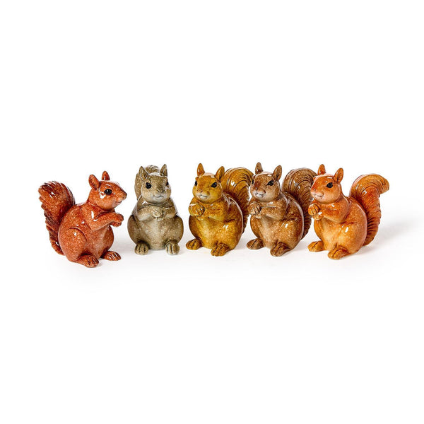 Miniature Squirrel Figurine