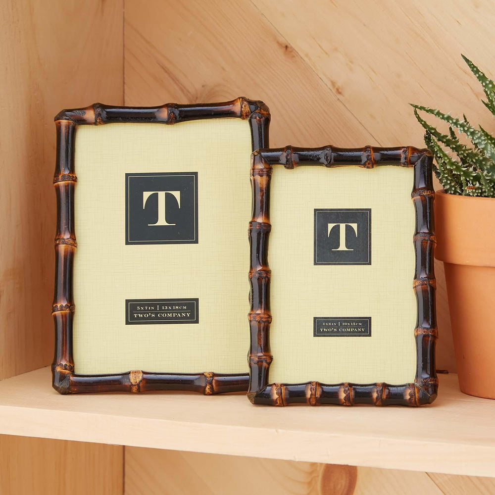 Dark Bamboo Photo Frame