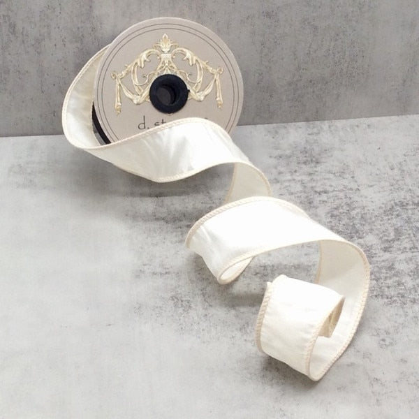 Ivory Taffeta Ribbon