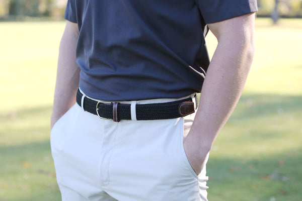 The Bethpage Woven Stretch Belt