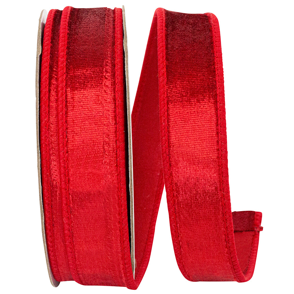 DESIGNER PLUSH VELVET ELITE WIRED EDGE RIBBON