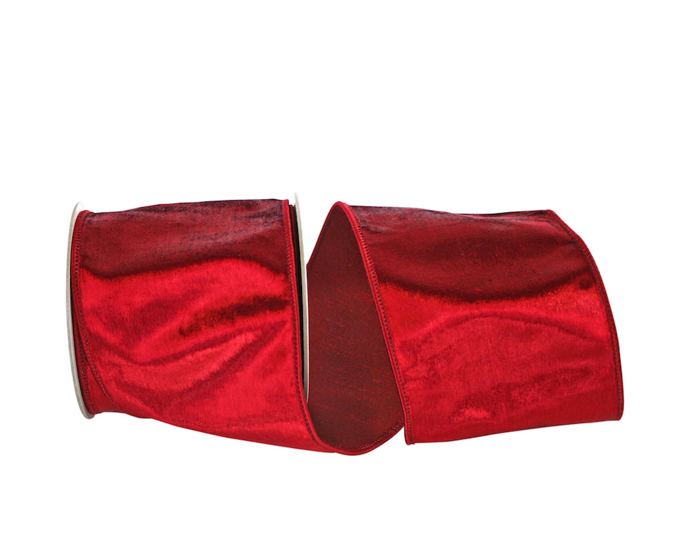 DESIGNER PLUSH VELVET ELITE WIRED EDGE RIBBON
