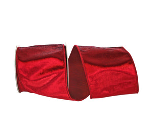DESIGNER PLUSH VELVET ELITE WIRED EDGE RIBBON