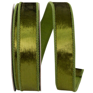 DESIGNER PLUSH VELVET ELITE WIRED EDGE RIBBON