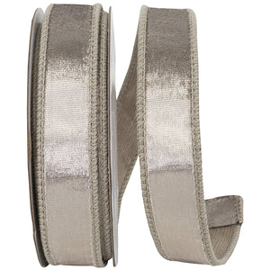 DESIGNER PLUSH VELVET ELITE WIRED EDGE RIBBON