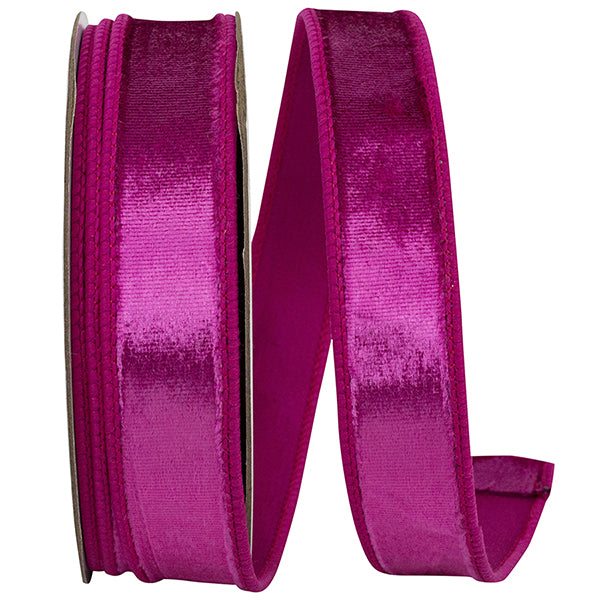 Designer Plush Velvet Elite Wired Edge Ribbon