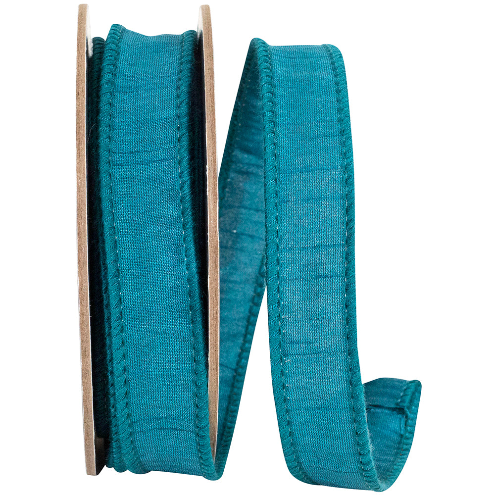 JADE DUPIONI SUPREME WIRED EDGE RIBBON