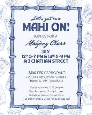 Mahjong Class Ticket