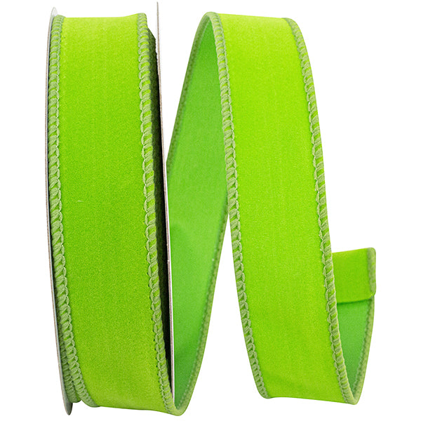 Velvet Fuzz Wired Edge Ribbon