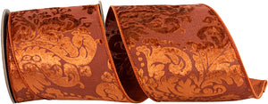 Velvet Filigree Deluxe Wired Edge Ribbon