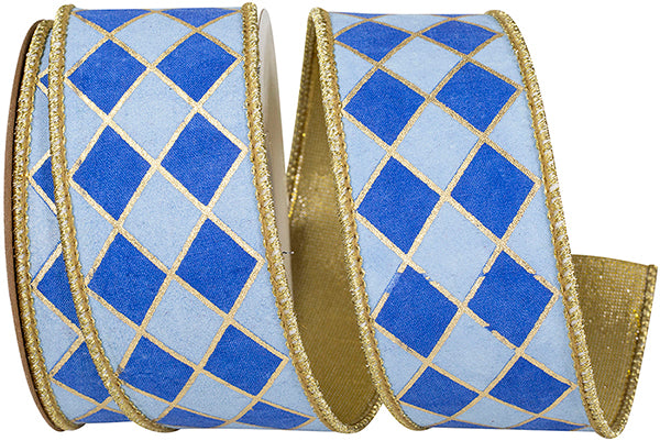 Diamond Elite Metallic Outline Deluxe Wired Edge Ribbon