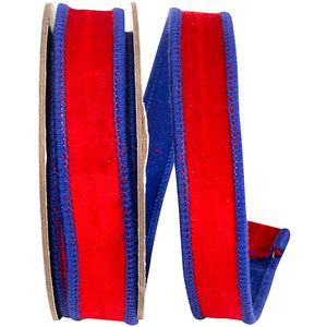 Velvet Touch Deluxe Dupioni Backed Wired Edge Ribbon