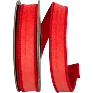Velvet Touch Deluxe Backed Wired Edge Ribbon