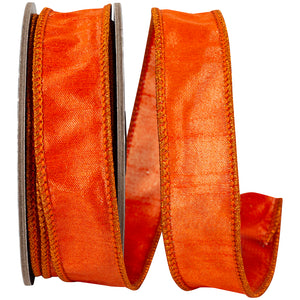 Shimmer Crepe Dupioni Wired Edge Ribbon