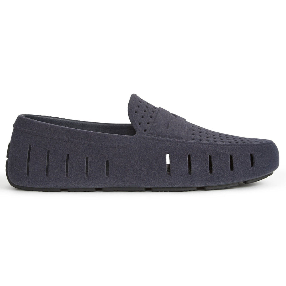 Navy Suede Floafer Loafer
