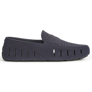 Navy Suede Floafer Loafer
