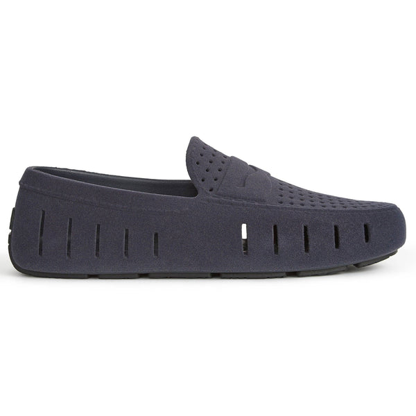 Navy Suede Floafer Loafer