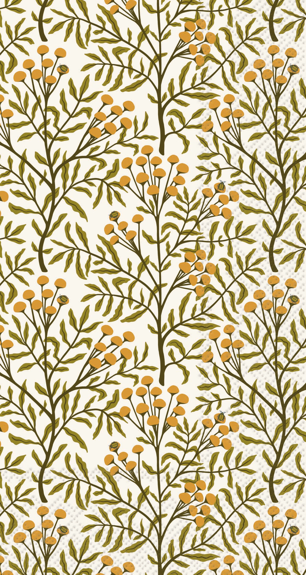 Autumn Acorn Tansy Guest Towel