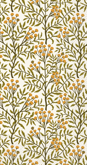 Autumn Acorn Tansy Guest Towel