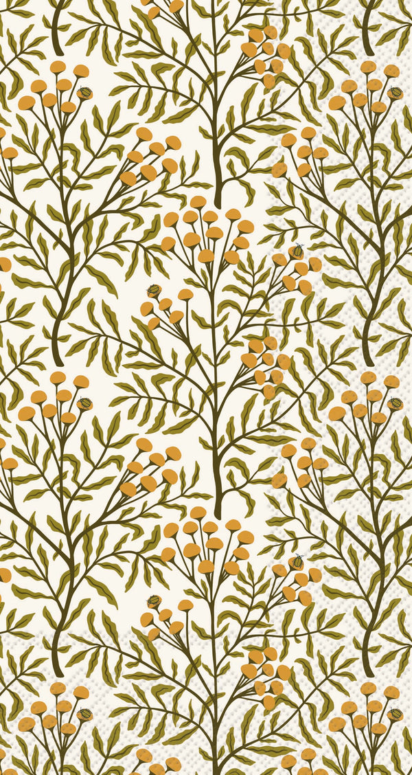 Autumn Acorn Tansy Guest Towel