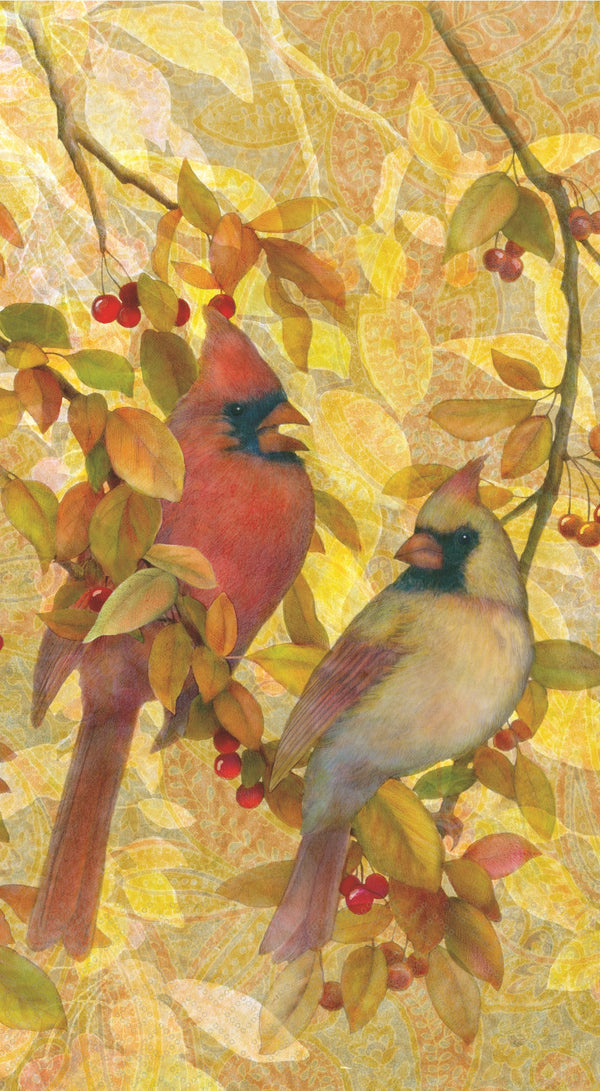 Autumn Flight Guest Towel