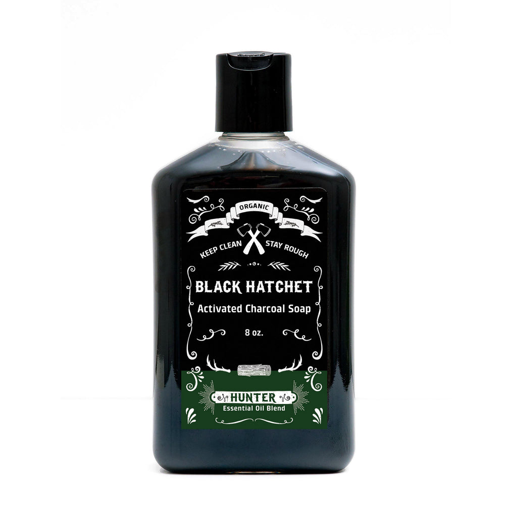 Black Hatchet Hunter Organic Charcoal Body Wash