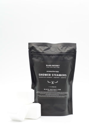 Black Hatchet Shower Steamer Bag