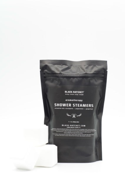 Black Hatchet Shower Steamer Bag