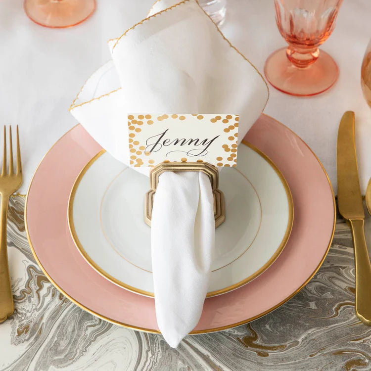 Napkin Ring with Place Card Holder