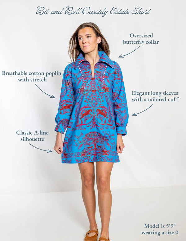 House of MBR Bit and Boll Cassidy Estate Dress Short