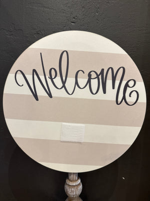 Welcome Interchangeable Topper
