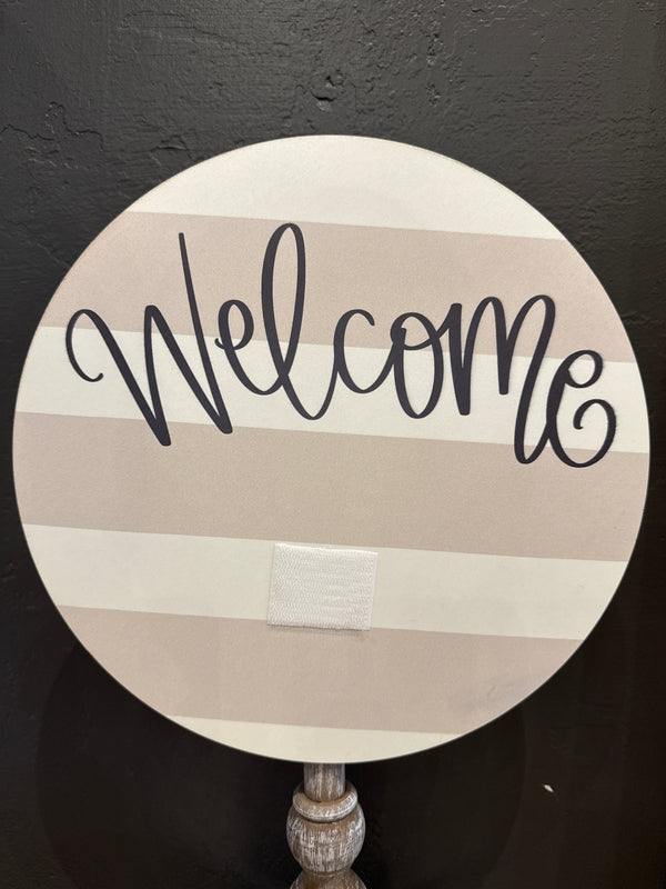 Welcome Interchangeable Topper