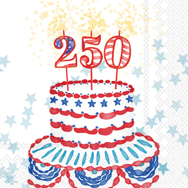USA 250 Celebration Cocktail Napkin