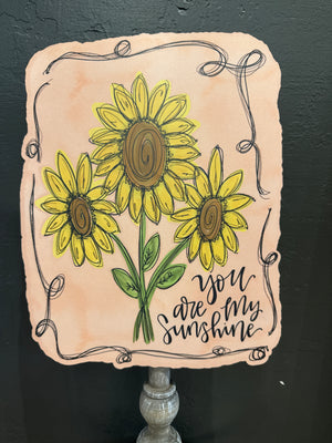 You Are My Sunshine Topper