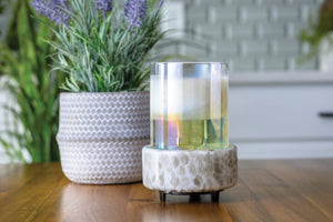 2-in-1 Classic Warmer Swirl Glass