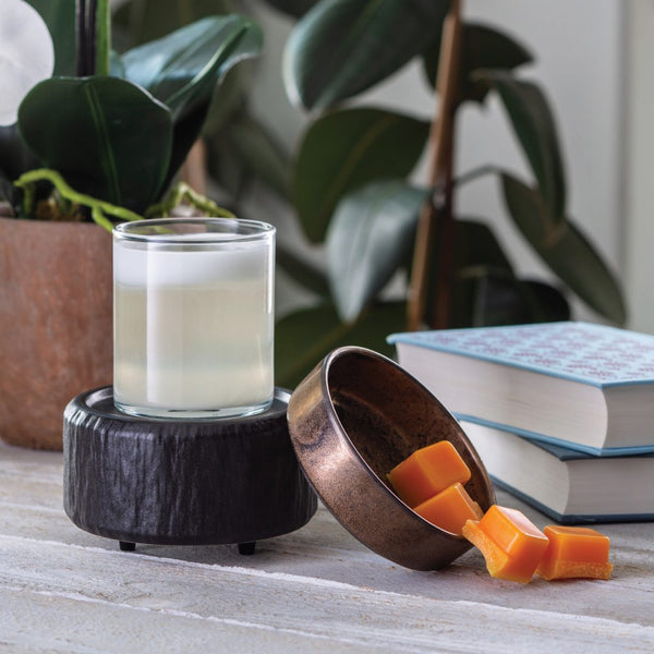 2-in-1 Classic Fragrance Warmer Primitive Black