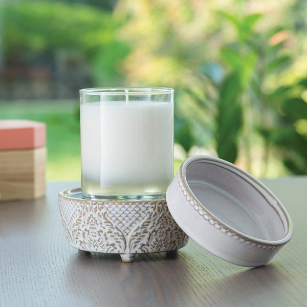 2-in-1 Classic Warmer Vintage White