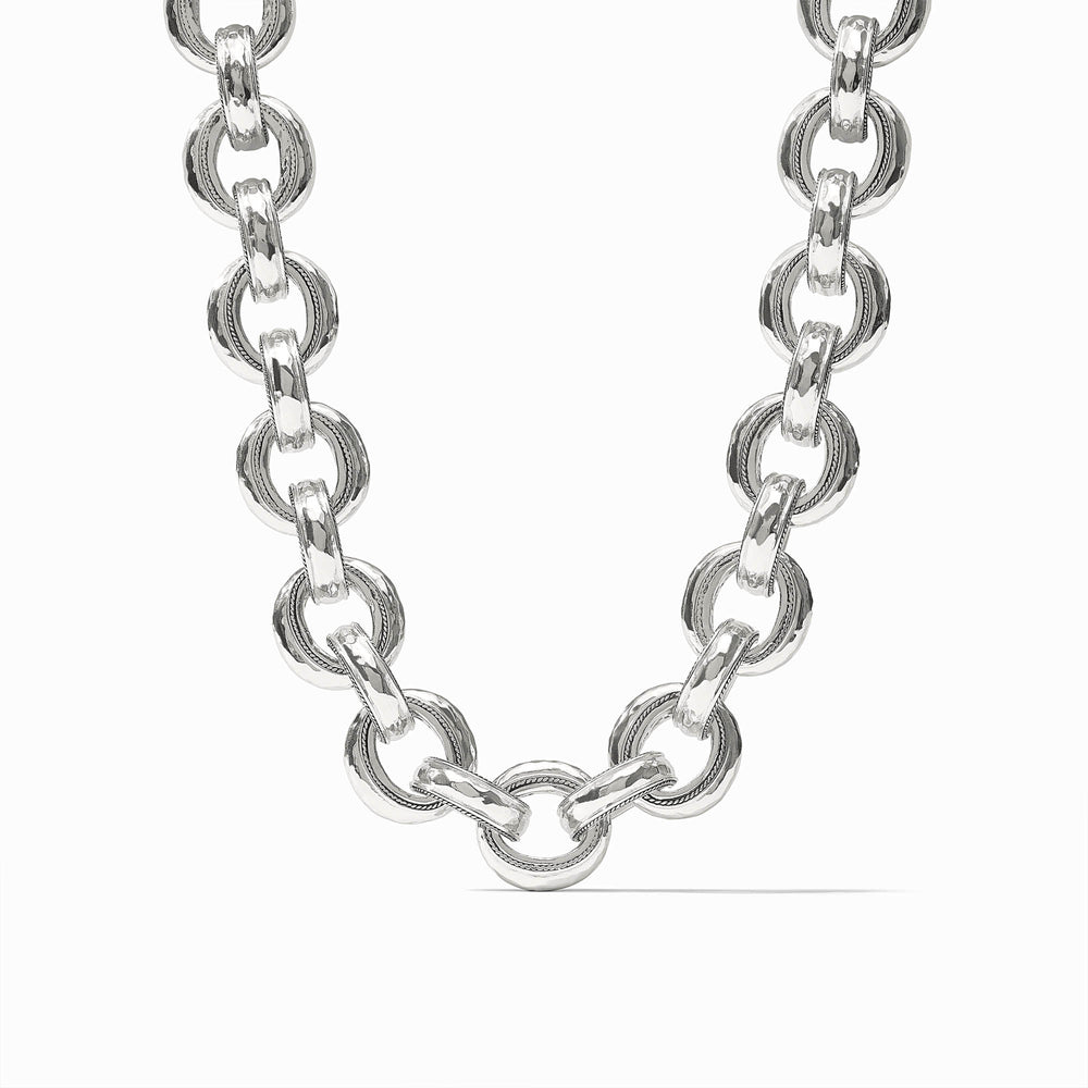 Silver Cannes Demi Link Necklace