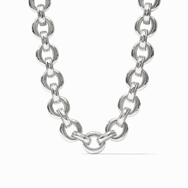 Silver Cannes Demi Link Necklace