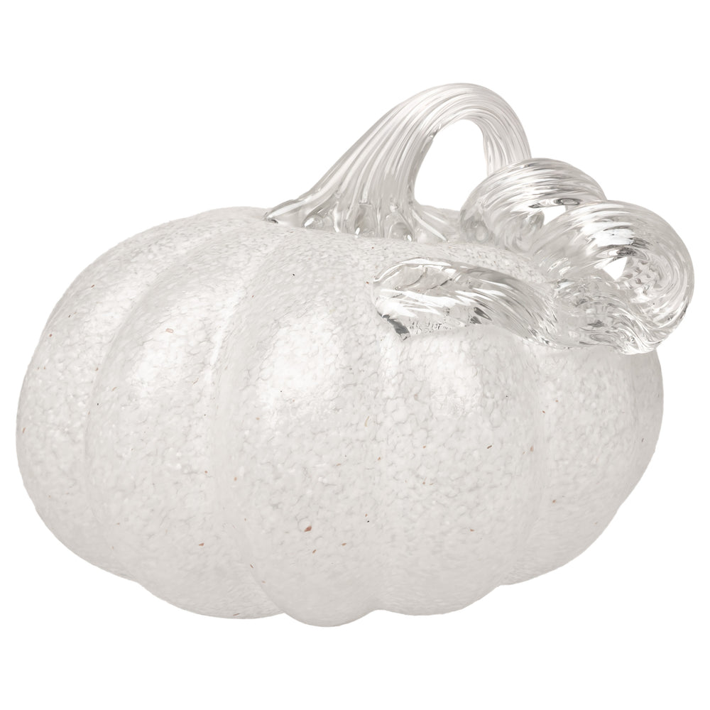 Green Leaf Embroidered Pumpkin Large