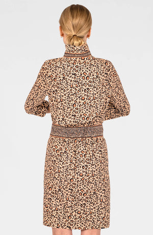 Breezy Blouson Dress - Cougar