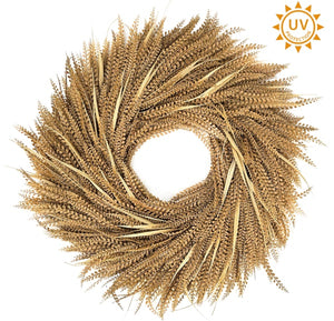 Deluxe Bead Grass Wreath Mixed/Blade Grass