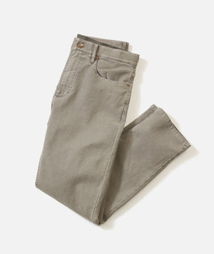 5 Pocket Flex Terry Pant - Athletic Fit Olive