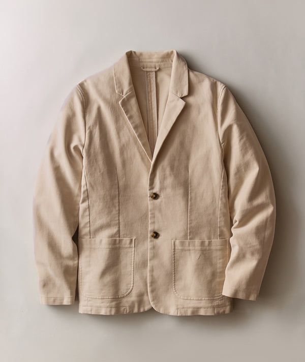 Flex Terry Blazer - Light Khaki
